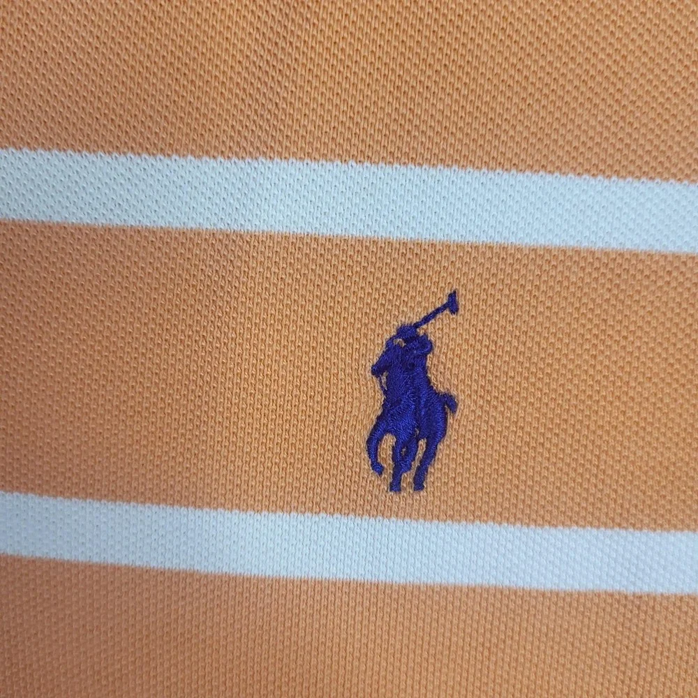 Polo Ralph Lauren Polo Shirt Mens XL Striped Classic Pony‎ Golf Casual
